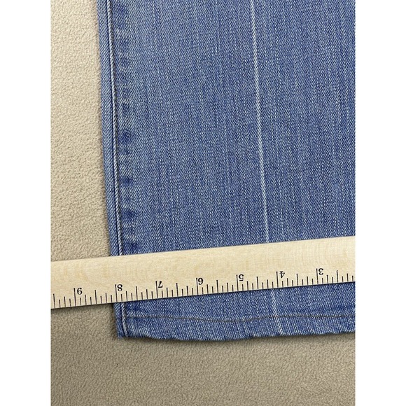 Levis XX Jeans Womens 28XM Blue Red Tab Straight Low Rise Casual Workwear Adult - Picture 6 of 12